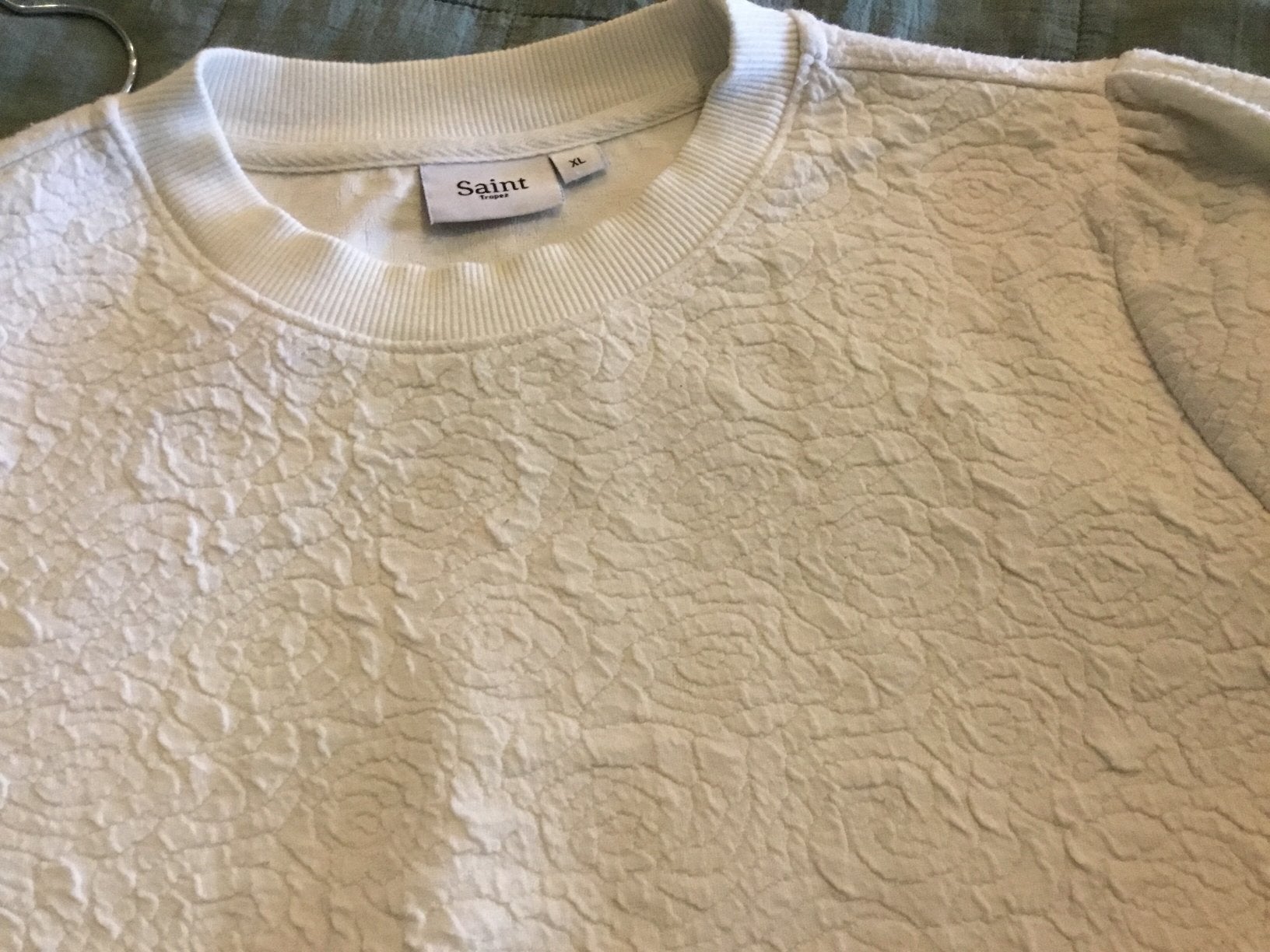 SAINT TROPEZ ecru truitje 42-44, Beige, Maat 42/44 (L), Ophalen of Verzenden, Zo goed als nieuw