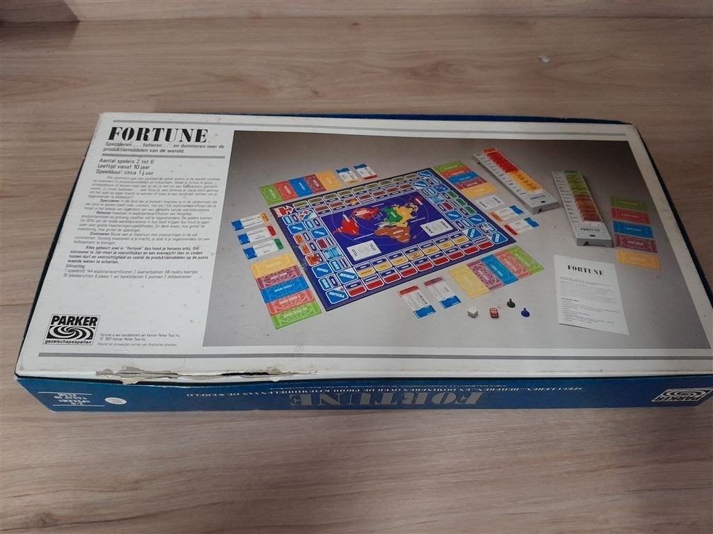 Fortune Speculeren beheren .. - s1378, Hobby en Vrije tijd, Gezelschapsspellen | Bordspellen, Verzenden, Zo goed als nieuw