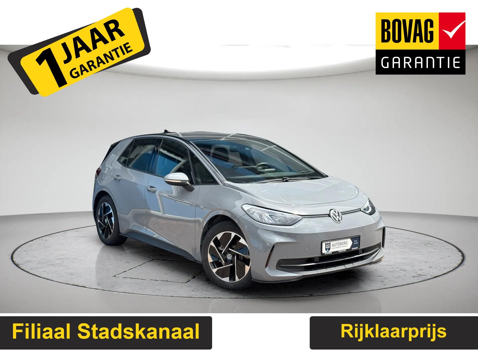 Volkswagen ID.3 Pro 59 kWh, Auto's, 12 maanden, Gebruikt, Zwart, 375 min