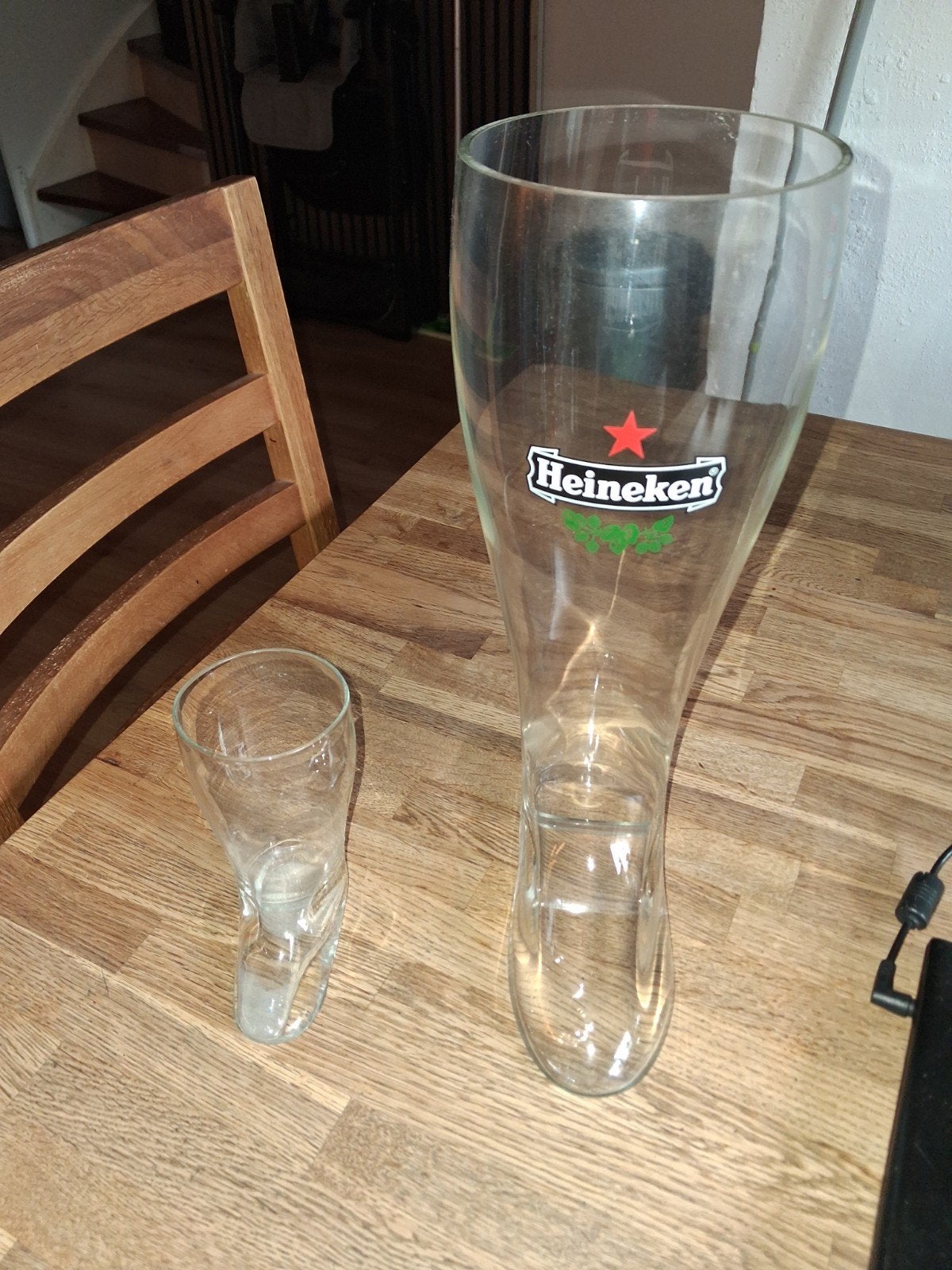 Heineken bierglas laars, Verzamelen, Ophalen of Verzenden
