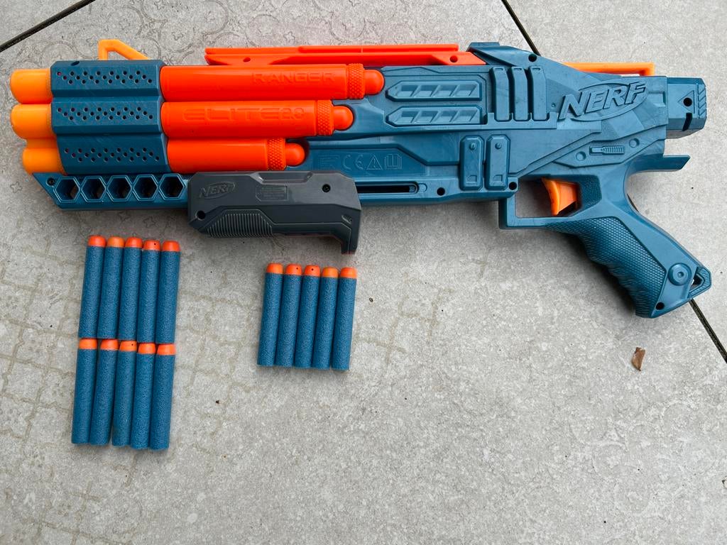 Nerf Elite 2.0 Ranger met 20 pijltjes, Kinderen en Baby's, Speelgoed | Buiten | Actiespeelgoed, Ophalen of Verzenden, Gebruikt