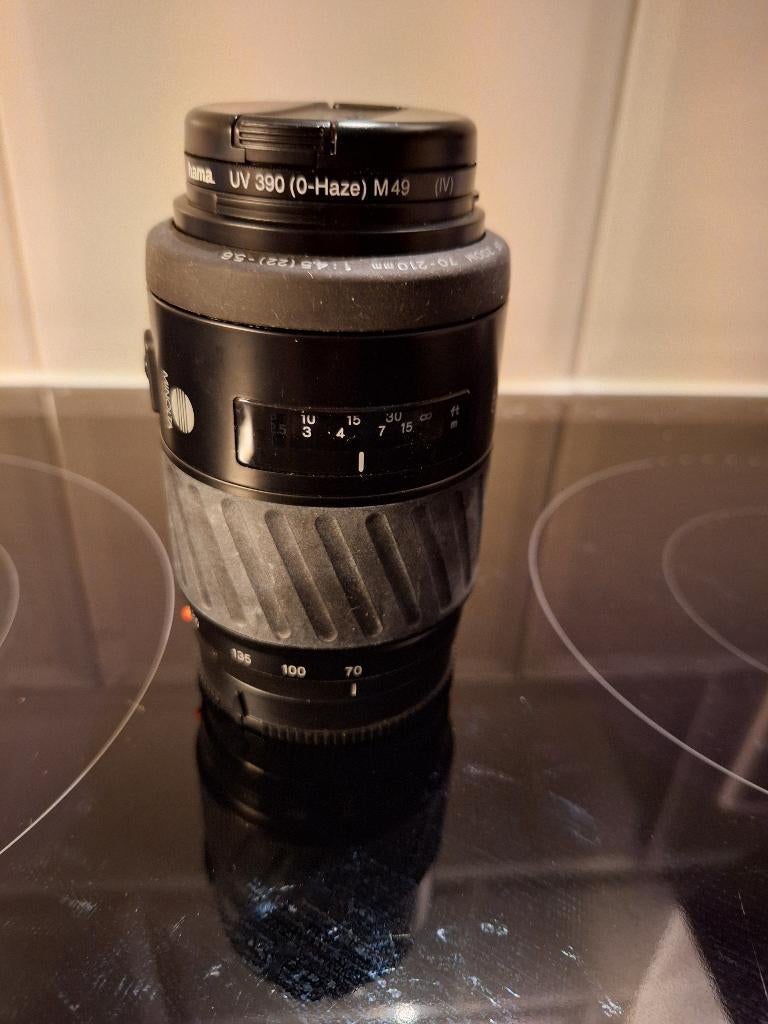 Lens minolta, Ophalen of Verzenden, Zo goed als nieuw, Telelens