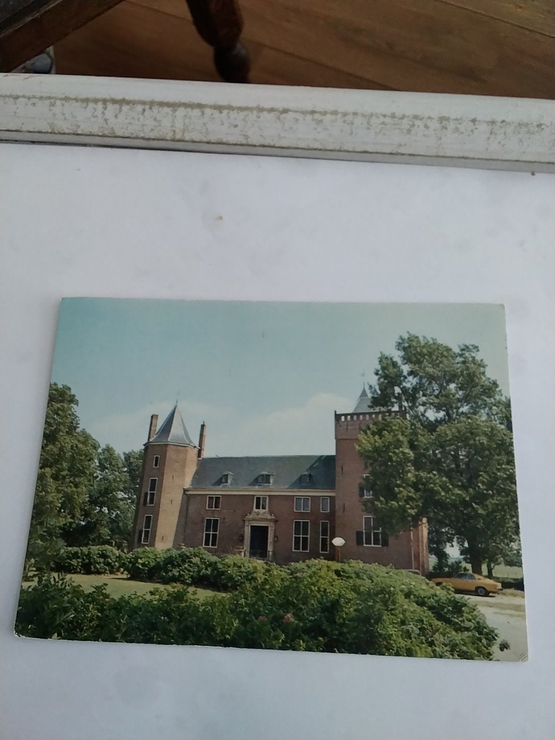 Oude ansichtkaart Slot Assumburg Heemskerk 1981, Ophalen of Verzenden, 1980 tot heden, Gelopen, Noord-Holland
