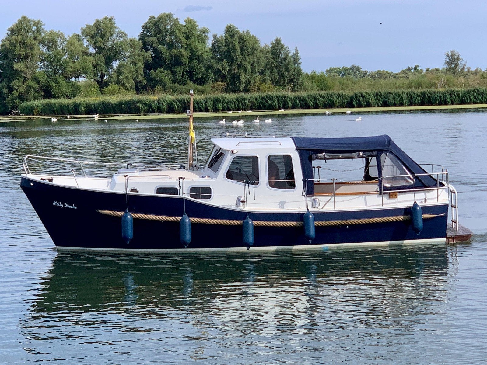 Sturdy motorsailer 875, open kuip dubbele besturing, Watersport en Boten, Motorboten en Motorjachten, 9 m, Gebruikt, Diesel, 100 cm