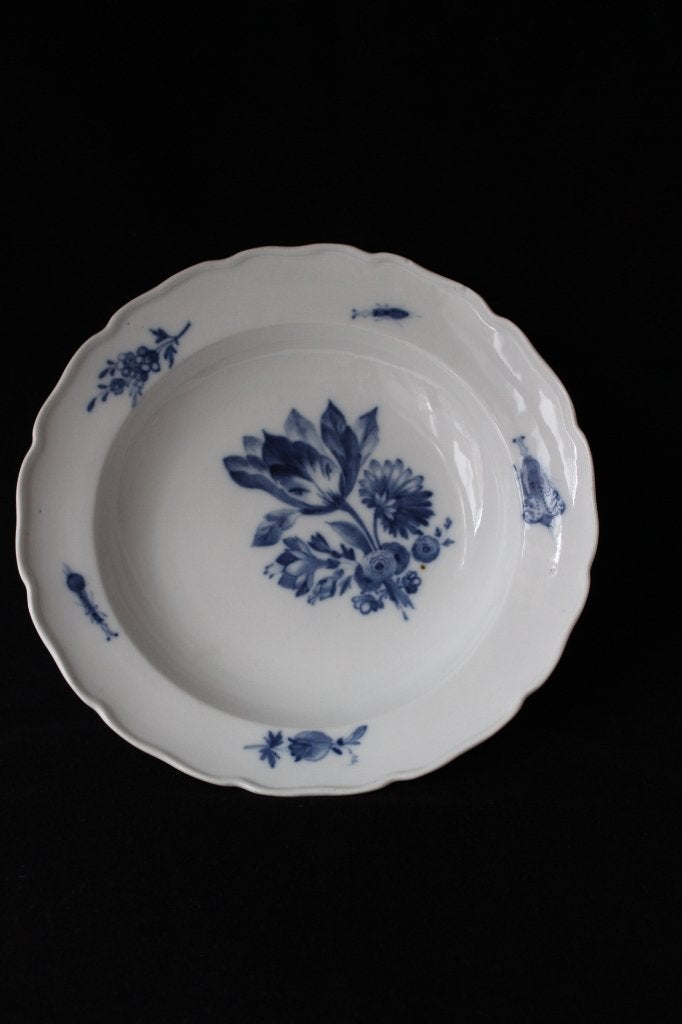 Antiek Meissen Marcolini Botanical sierbord 18e eeuw, Ophalen of Verzenden
