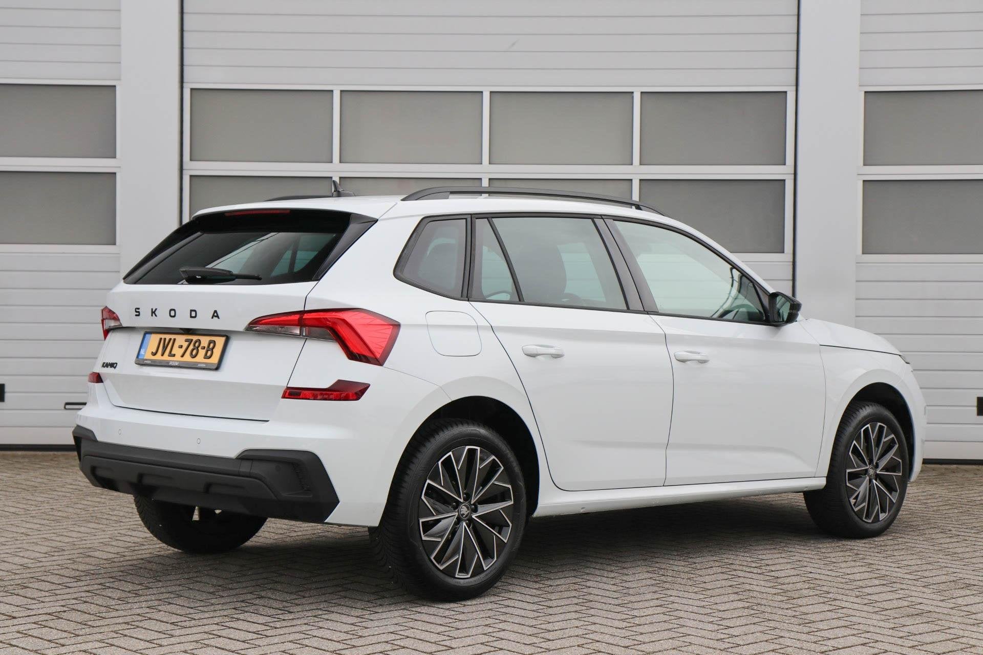 Skoda Kamiq 1.0 TSI 115pk DSG Business Edition | App Connect, Auto's, 12 maanden, Gebruikt, Wit, Kamiq