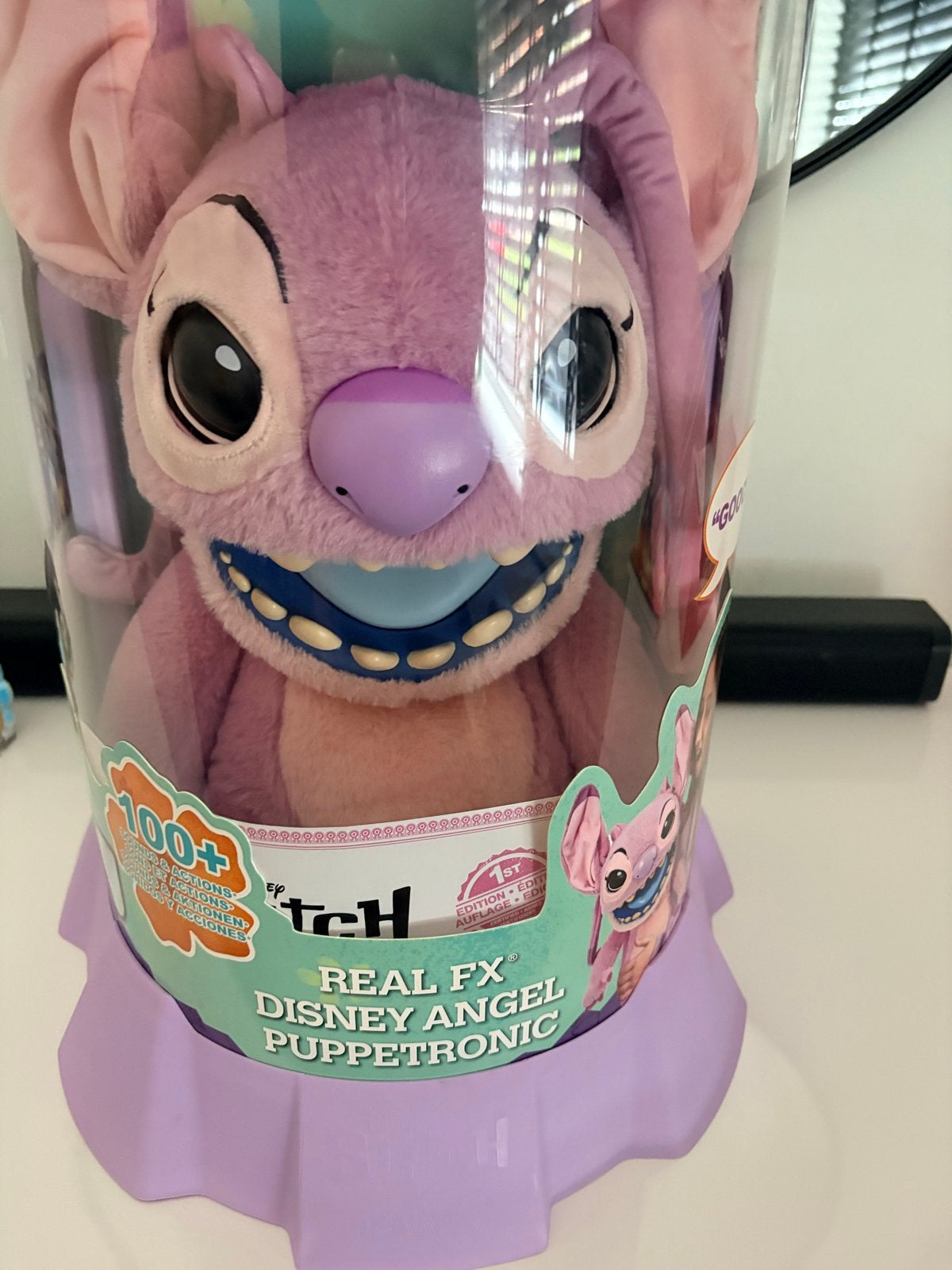 Disney Stitch Real FX Angel Puppertronic - Nieuw, Paars, Met doos, Disney, Overige typen
