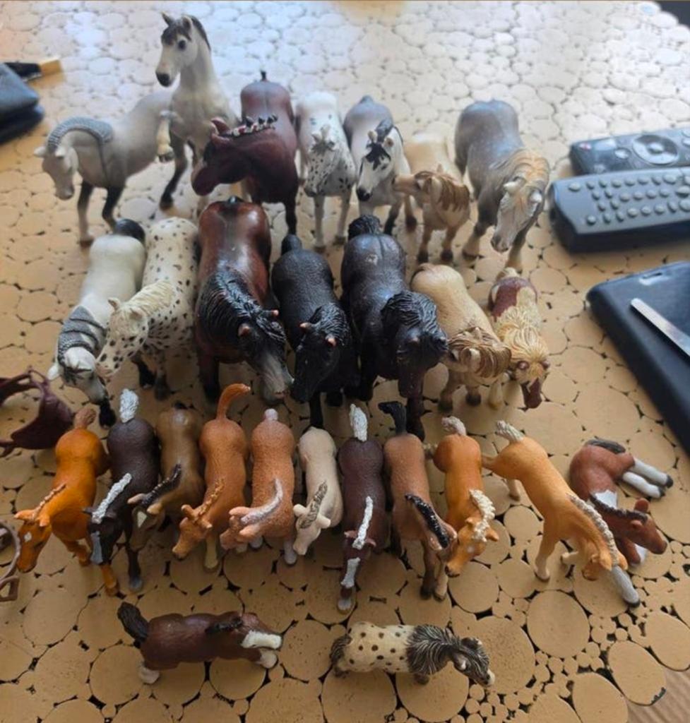 53 Schleich paardjes en dieren., Ophalen