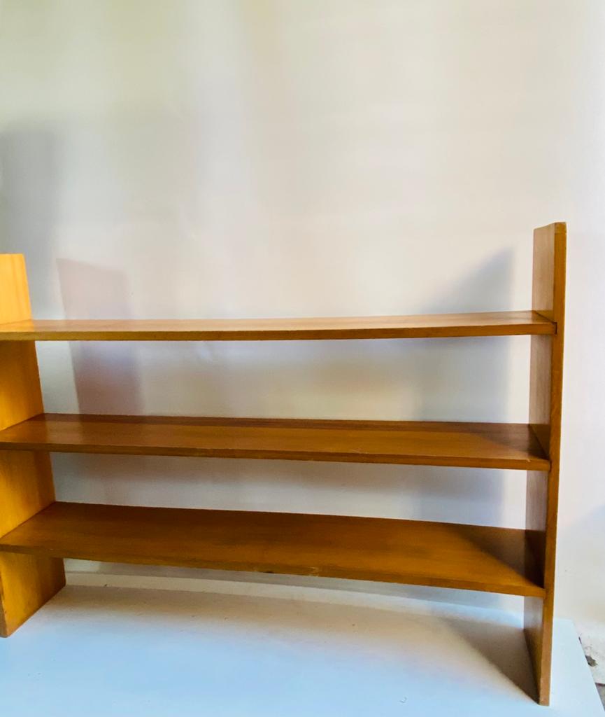 Pine boekenkast , Scandinavisch design , jaren 70, Huis en Inrichting, Kasten | Boekenkasten, Ophalen, Met plank(en), Gebruikt