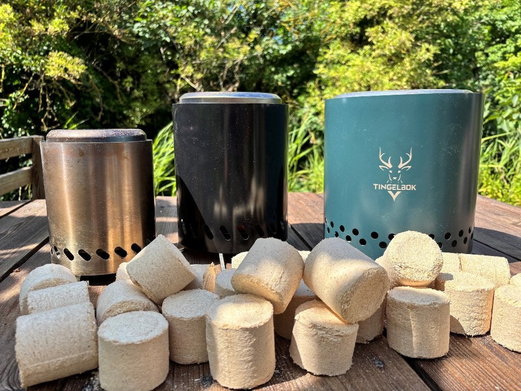 Bokkieblokken 9 kg | Voor Kleine Fire Pits & Houtkachels, Minder dan 3 m³, Verzenden, Overige houtsoorten, Blokken