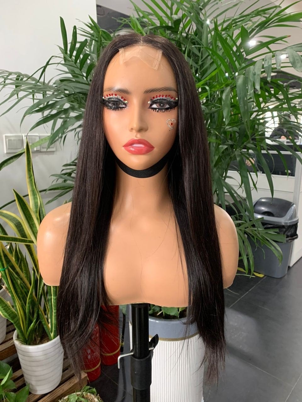 20 inch Vietnam bonstraight wig/ pruik 100% menselijke haar, Ophalen of Verzenden, Nieuw, Pruik of Haarverlenging