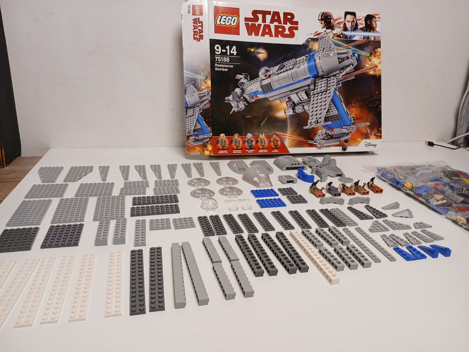 lego 75188 star wars resistance bomber met doos, Ophalen of Verzenden