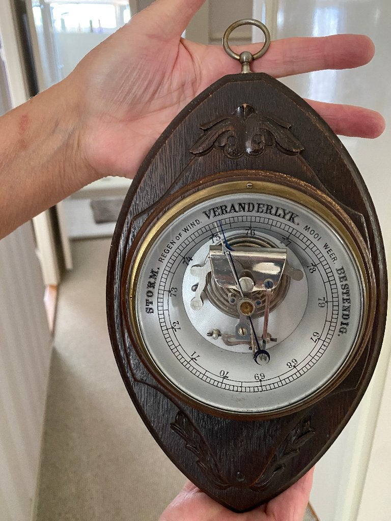 Barometer, Ophalen