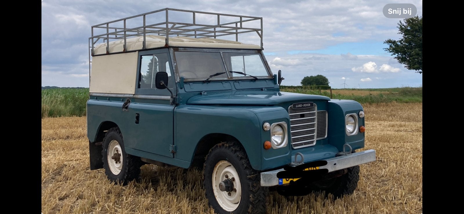 Gegalvaniseerd Land Rover dakdrager / imperiaal / roof rack, Auto diversen, Dakdragers, Ophalen, Gebruikt