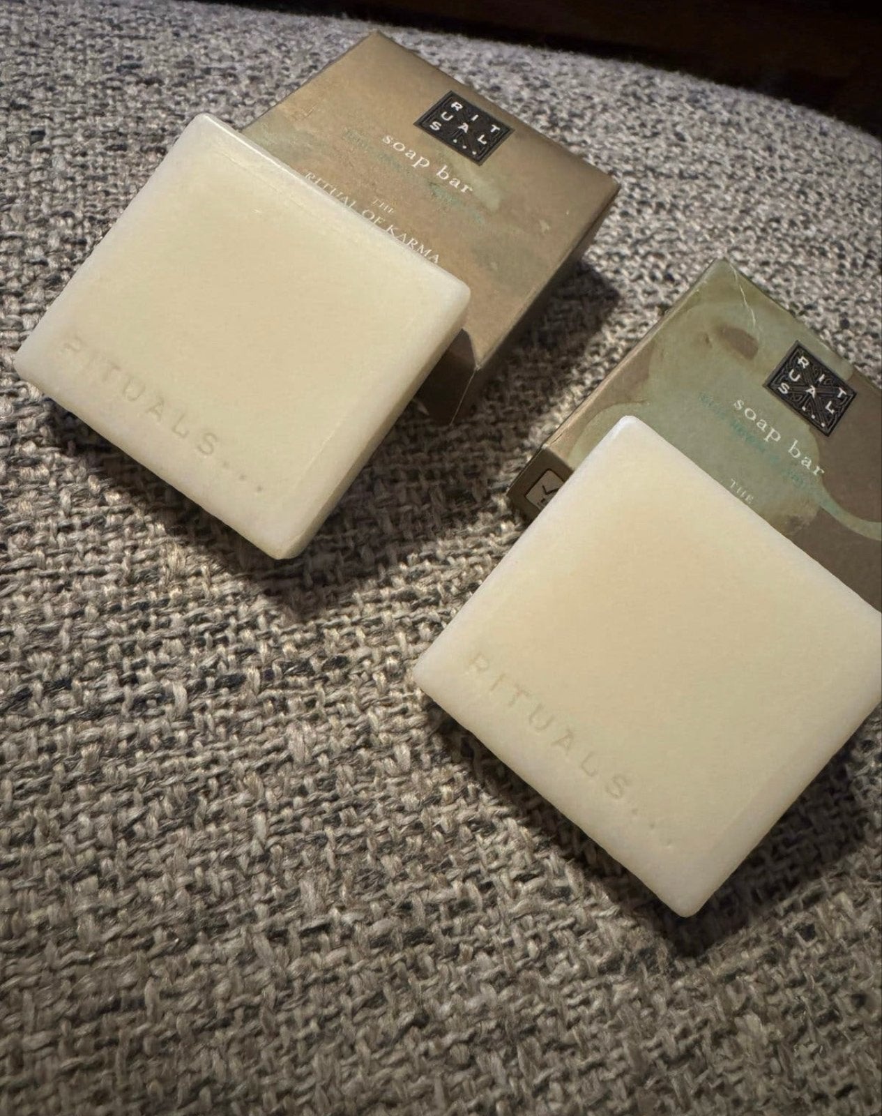 2 Rituals The Ritual of Karma zeepjes / soap bars, Ophalen of Verzenden, Nieuw, Bad & Douche