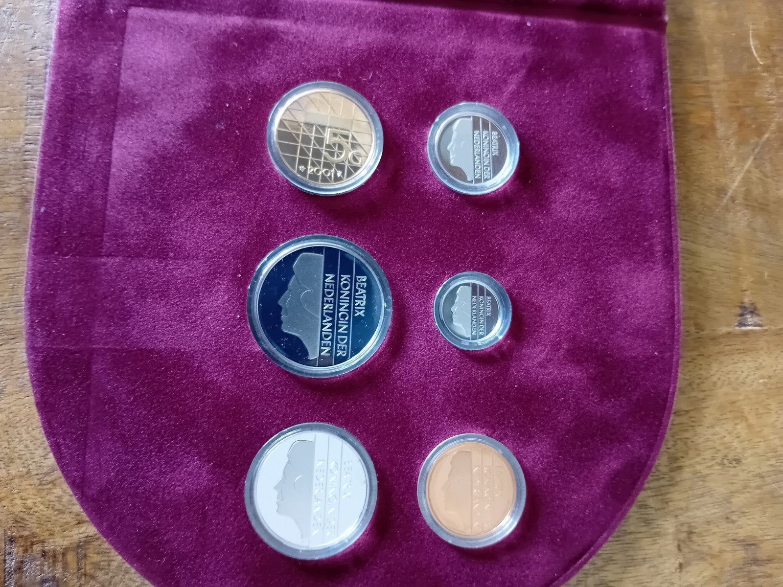 Nederlands Proofset 2001 - De Vijfguldenmunt, Ophalen of Verzenden, Koningin Beatrix, 5 gulden, Setje