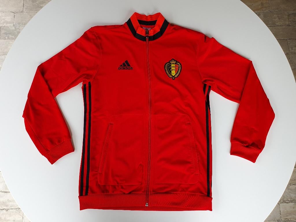 Rode trainingsvest KBVB (Adidas, M), Ophalen of Verzenden, Gebruikt, Buitenlandse clubs, Overige typen
