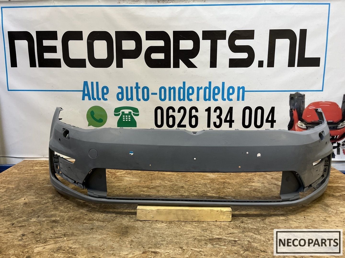 VOLKSWAGEN GOLF 7 GTE E-GOLF VOORBUMPER BUMPER 5GE807221B, Auto-onderdelen, Gebruikt, -, Volkswagen, -