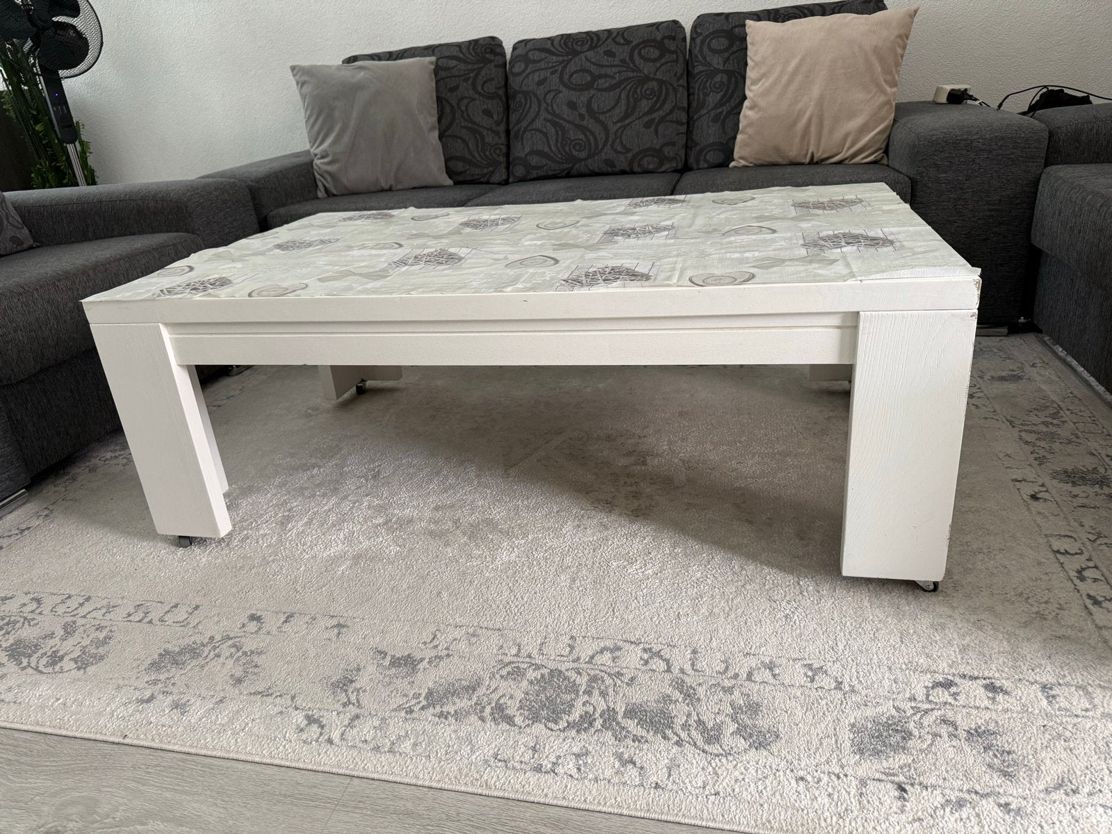 Complete eetkamerset met dressoir, 4 stoelen en bank – €300, Ophalen, 50 tot 100 cm, Zo goed als nieuw, 200 cm of meer