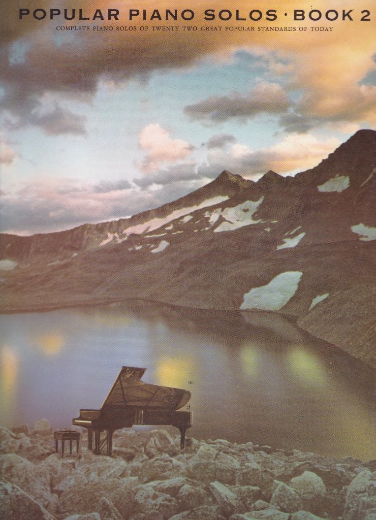 FRANK BOOTH – POPULAR PIANO SOLOS - BOOK 2, Muziek en Instrumenten, Gebruikt, Ophalen of Verzenden, Artiest of Componist, Piano