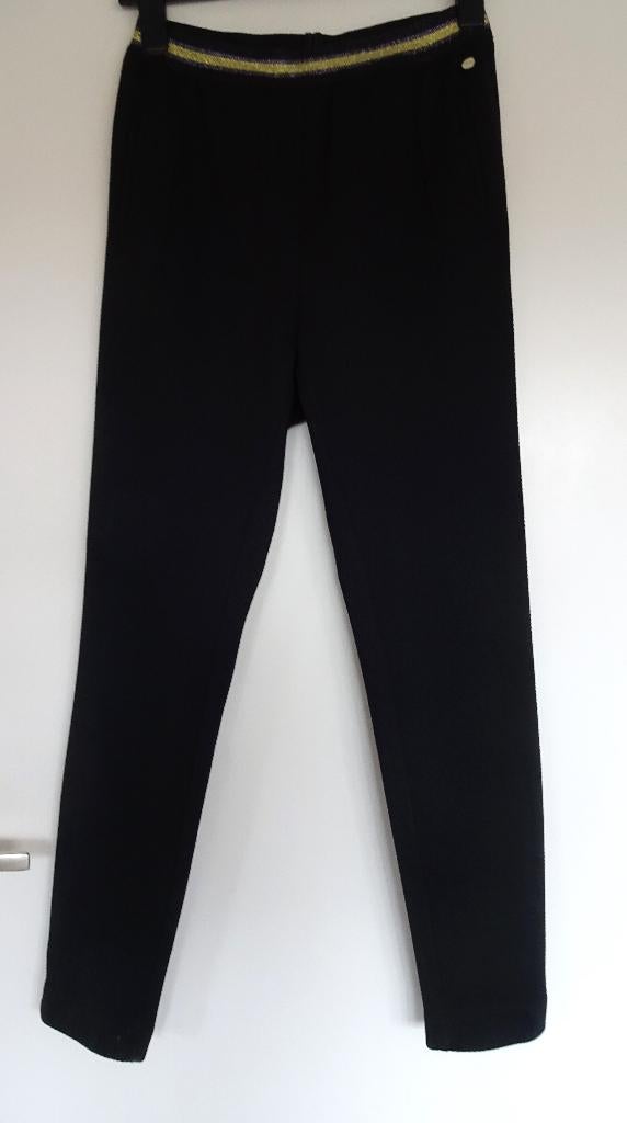STRETCH BROEK VAN POM AMSTERDAM MAAT 36, Zwart, Ophalen of Verzenden, Zo goed als nieuw, Maat 36 (S)