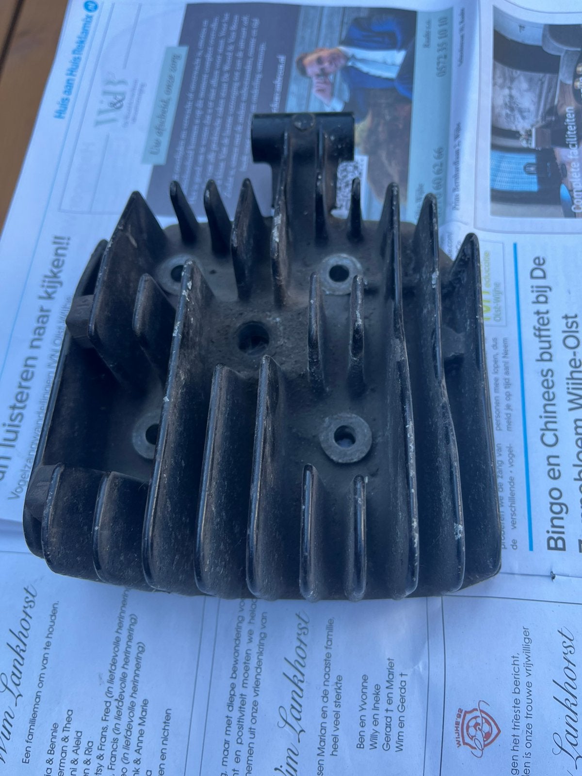 Te koop orginele cilinderkop honda mtx sh, Ophalen of Verzenden, Gebruikt, Cilinder