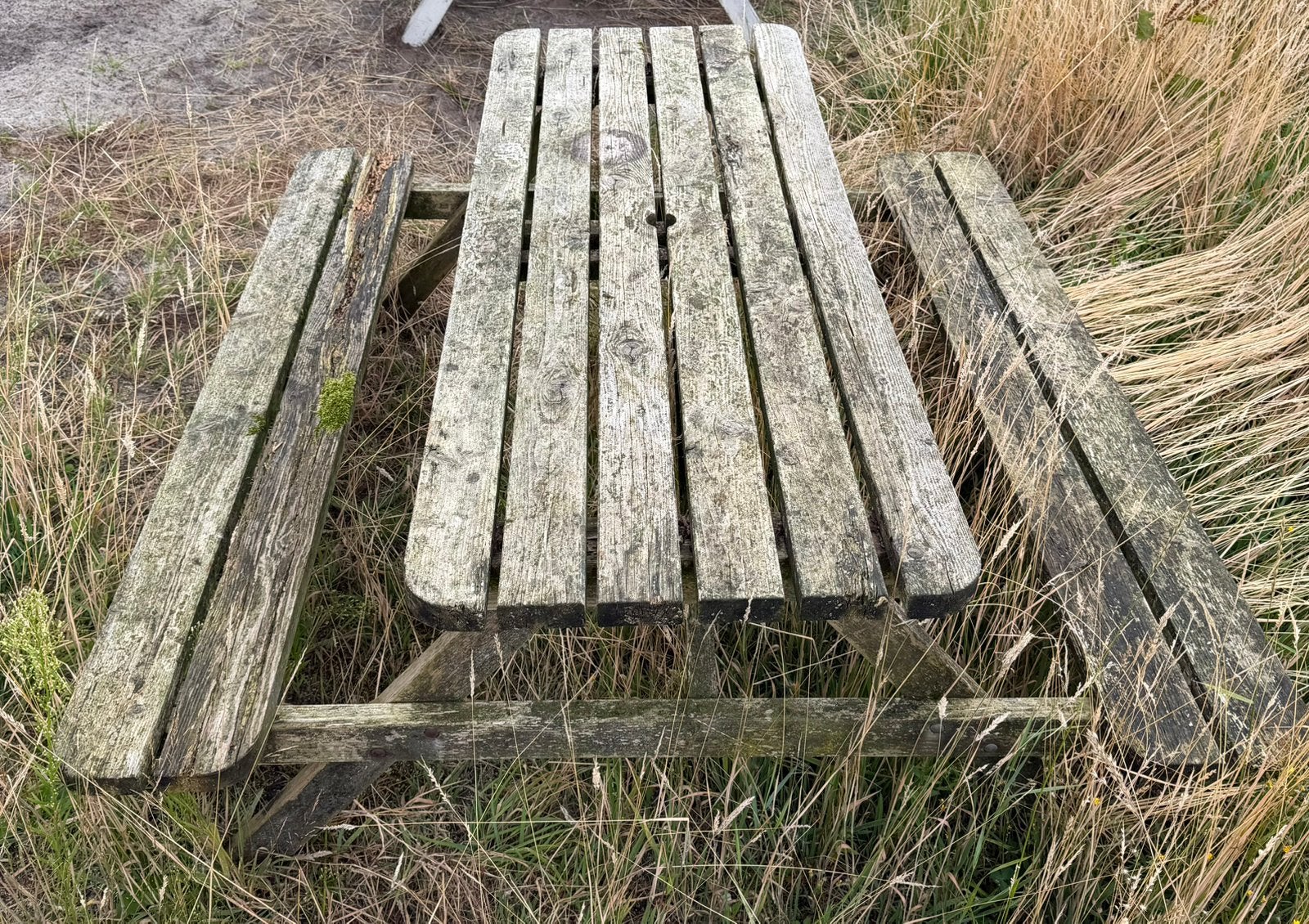 GRATIS picknicktafel, Ophalen, Gebruikt, Rechthoekig, Hout