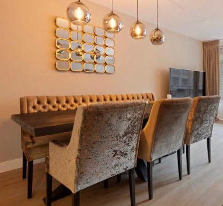 Eetkamer set tafel met stoelen en bank richmond style, Huis en Inrichting, Complete eetkamers, Zo goed als nieuw, Ophalen of Verzenden