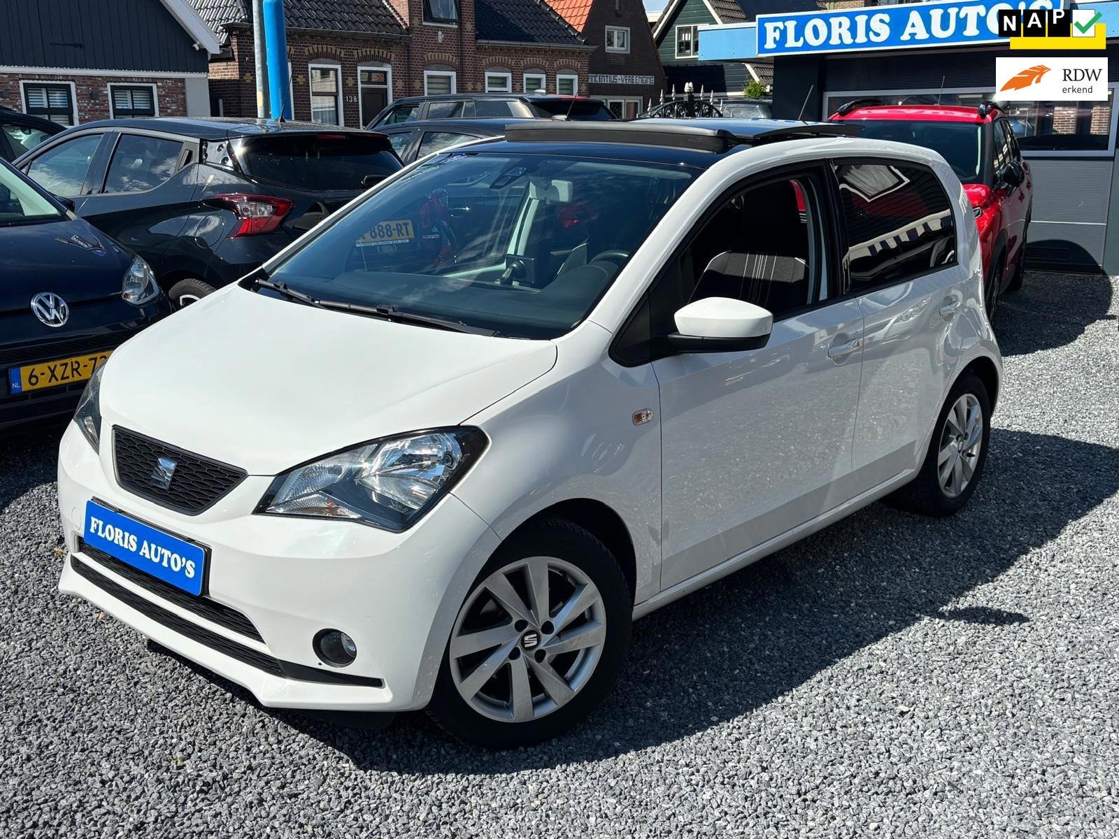 Seat Mii 1.0 Sport Connect|Cruise|Garmin|Schuif- of kantelda, Auto's, Seat, Voorwielaandrijving, Gebruikt, Euro 6, 840 kg