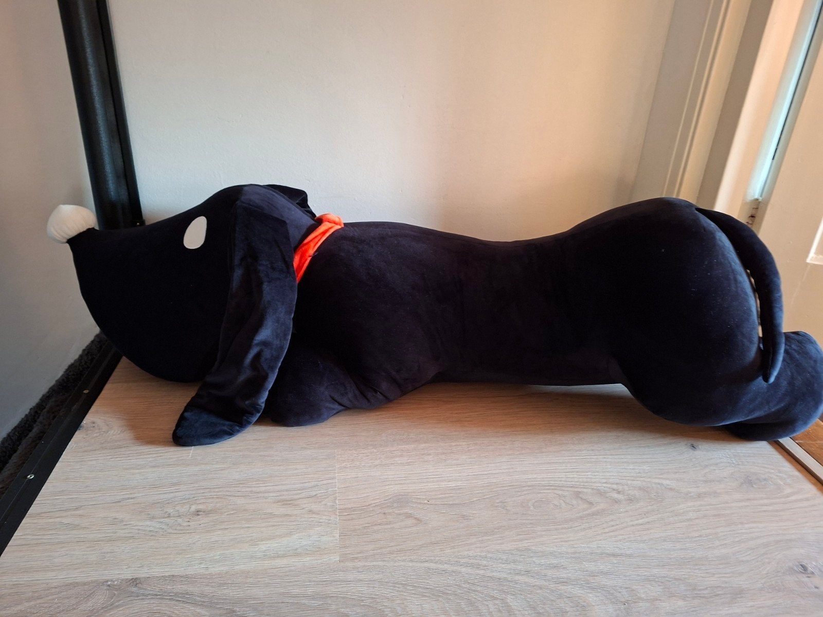 XXL Mega Takkie knuffel Hema 120 cm, Ophalen, Hema, Overige karakters, Zwart