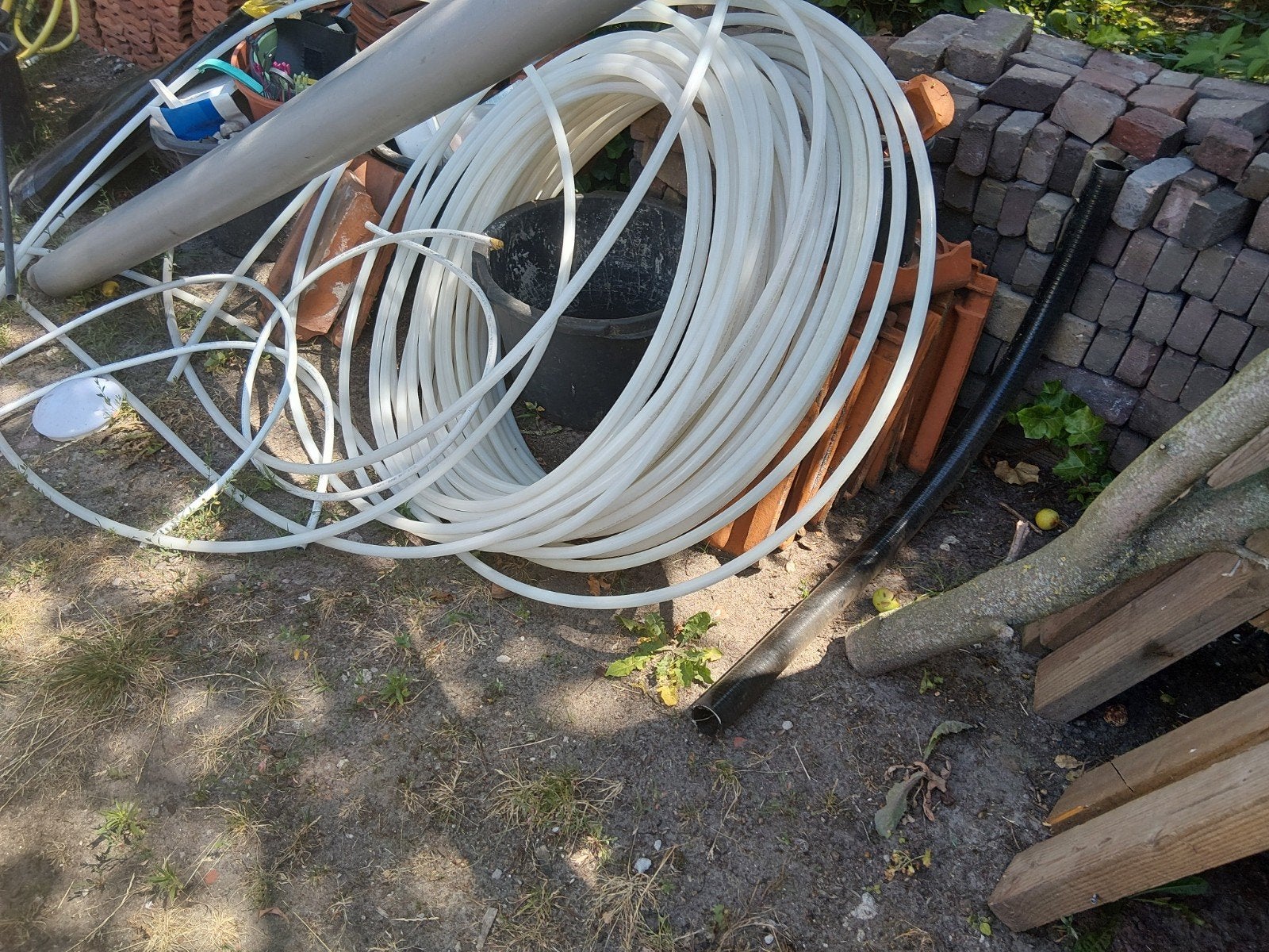 Ruim 20 meter slang pr 20 euro, Overige materialen, 6 meter of meer, Overige typen, Nieuw