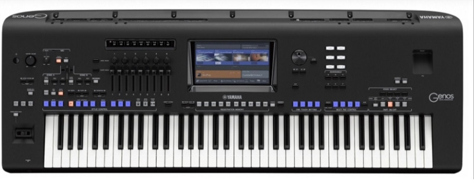 Yamaha genos, Muziek en Instrumenten, Ophalen, Yamaha, Zo goed als nieuw, Midi-aansluiting