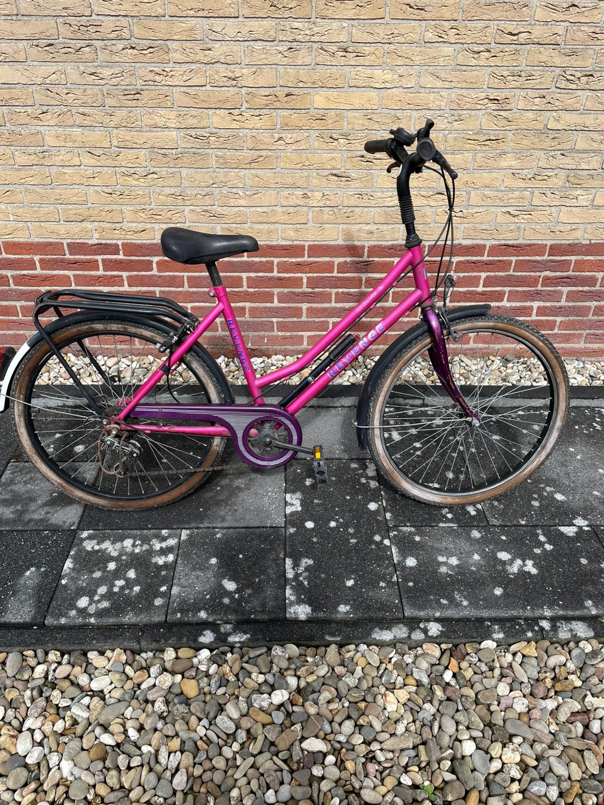 Meisjes/damesfiets, Ophalen, Velgrem, Versnellingen, Gebruikt