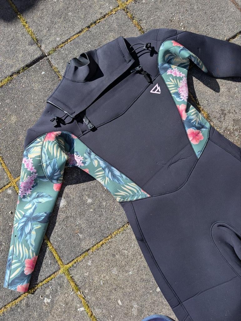 Brunotti Glow 3/2 dames wetsuit XL frontzip, Wetsuit, Gebruikt, Brunotti, Ophalen of Verzenden