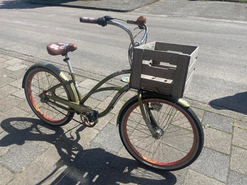 Moet weg! Electra dames fiets beachcruiser, Gebruikt, Versnellingen, 50 tot 53 cm, Ophalen