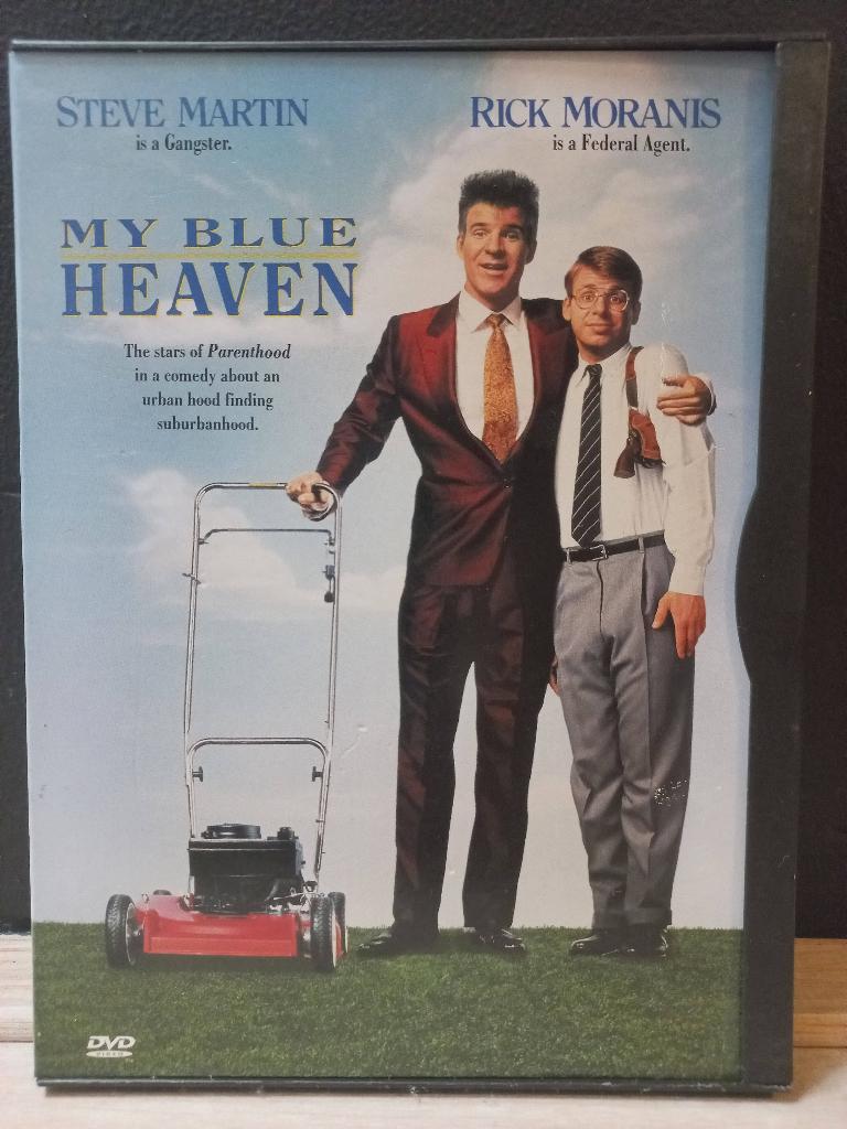 My Blue Heaven (1990) DVD Steve Martin Rick Moranis CLASSIC, Gebruikt, Ophalen of Verzenden, Komedie, Alle leeftijden