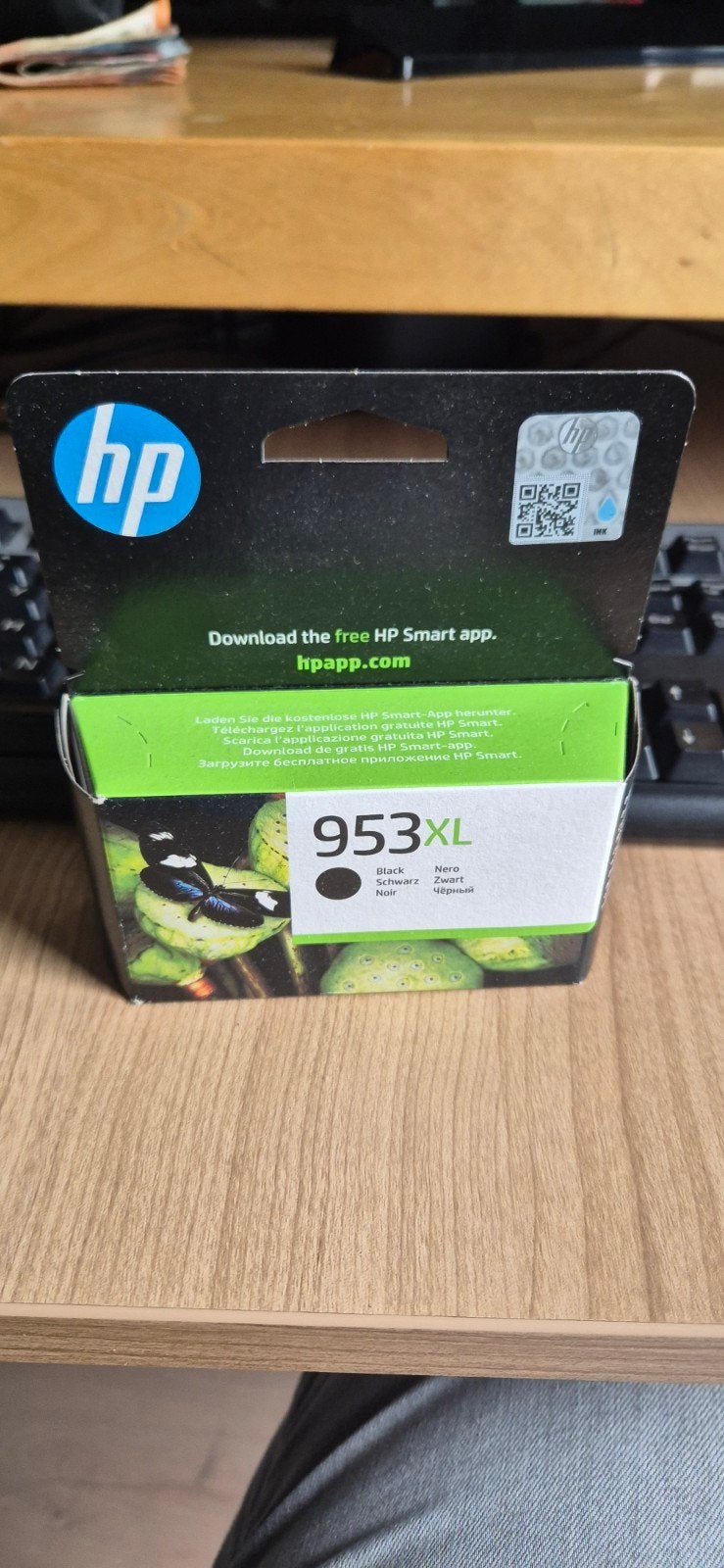 HP 953XL Zwarte Inktcartridge - Nieuw en Ongeopend, Ophalen of Verzenden, Nieuw, HP