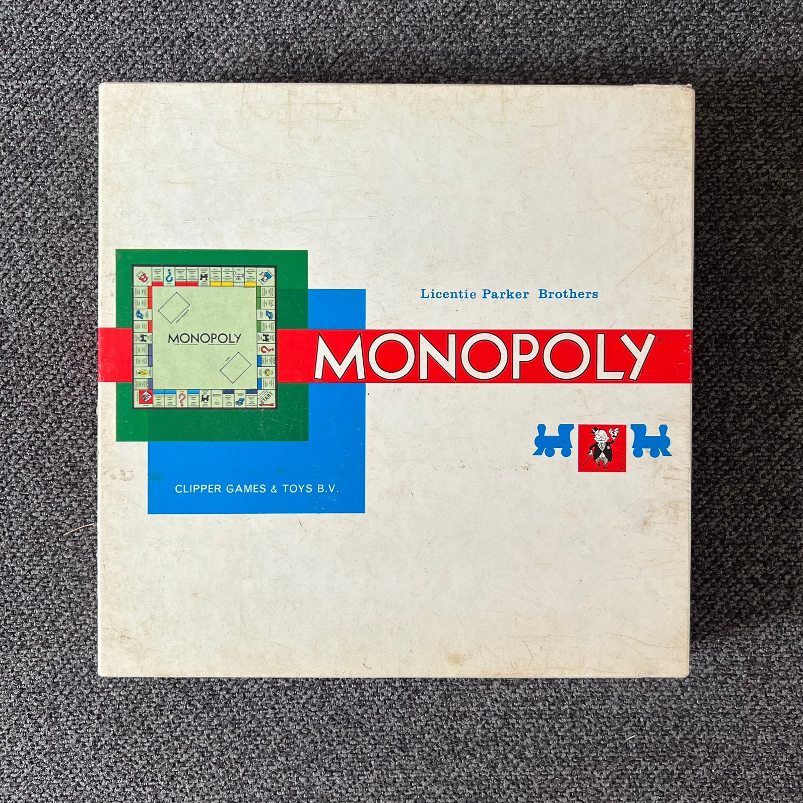 Vintage Monopoly, Drie of vier spelers, Ophalen of Verzenden, Gebruikt