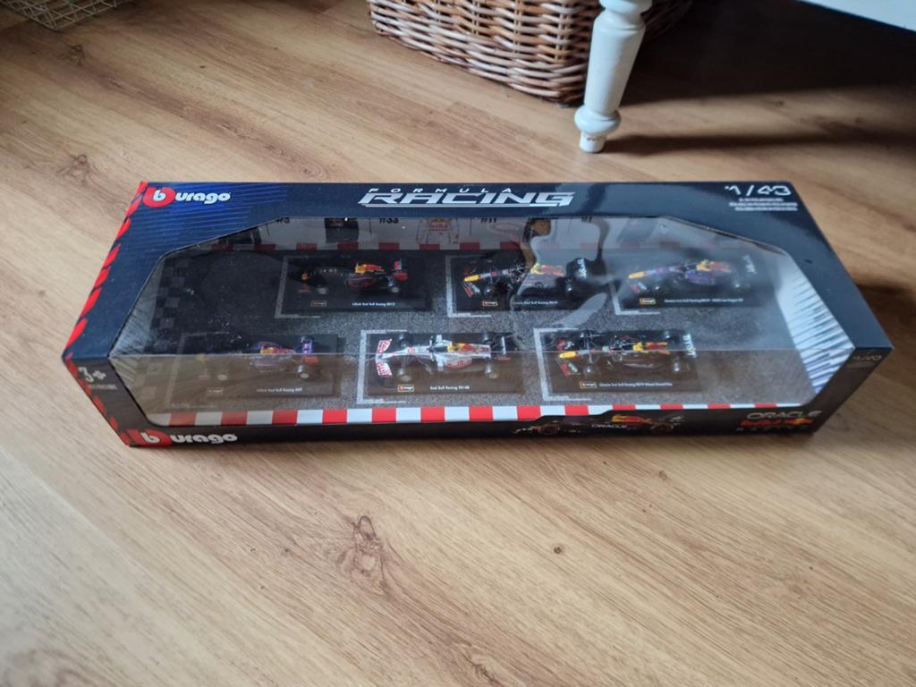 Burago Red Bull Racing F1 Collectie - 6 Modellen, Ophalen of Verzenden