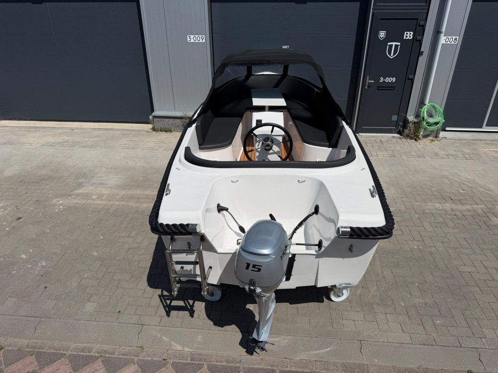 4-Family 530 Sloep 2021 Compleet incl. Honda 15PK 4-Takt, Overige merken, 5 m, Kabelaring, 4-family