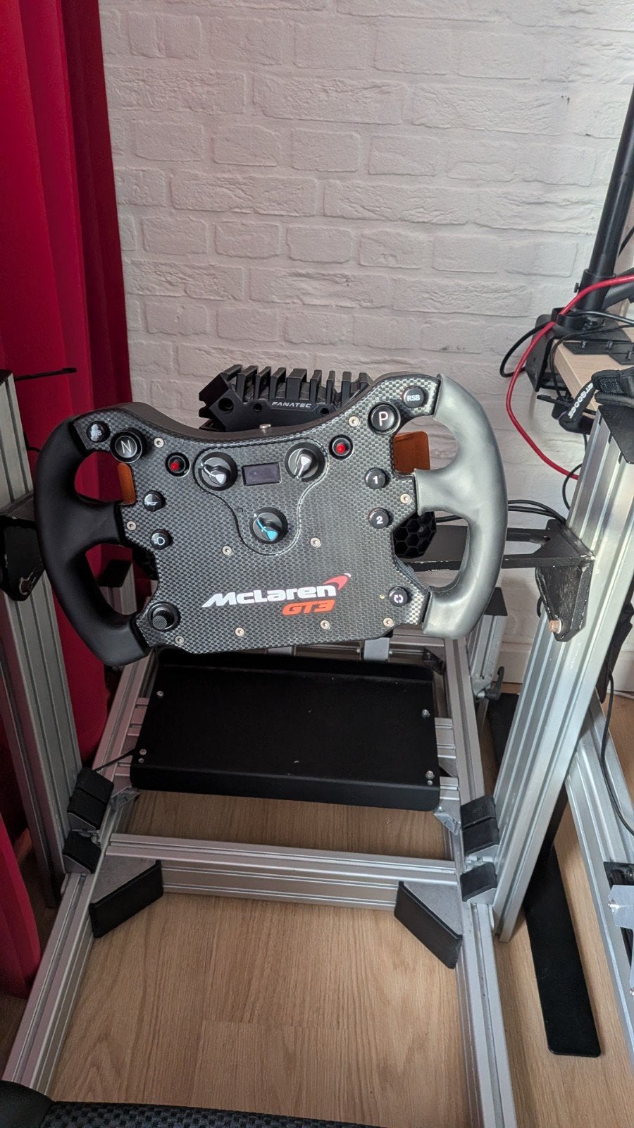 Fanatec CSL DD 8Nm + McLaren GT3&P1 Stuur + Load Cell Pedals, Ophalen, Overige merken, Zo goed als nieuw