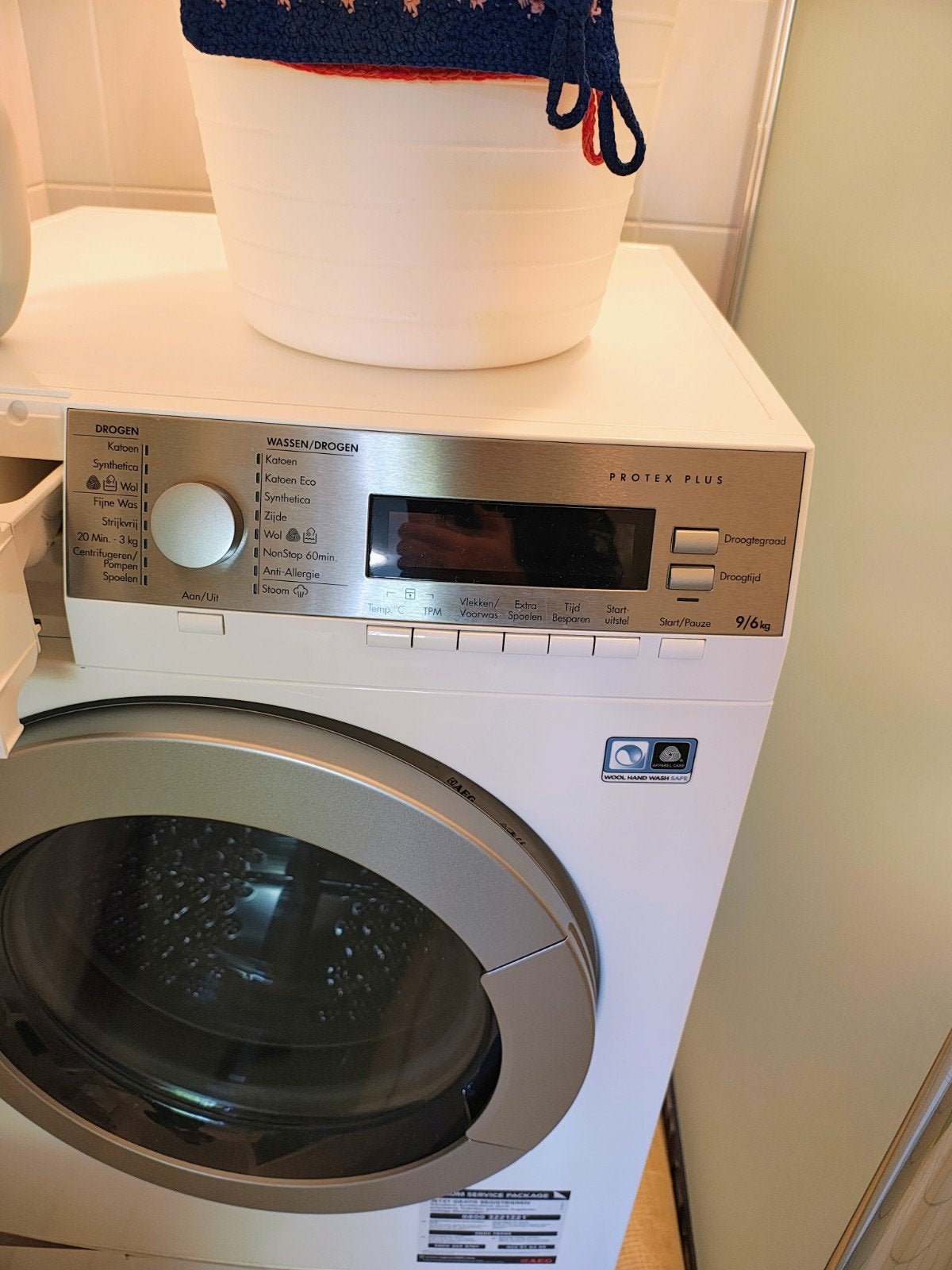 AEG Lavamat ProTex Plus was-droogcombinatie 9/6 kg – nette s, Ophalen, Gebruikt, 8 tot 10 kg, Energieklasse A of zuiniger