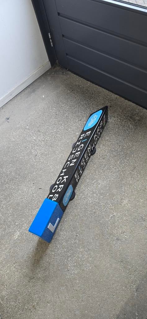 Zwart dakbord voor lesauto 81cm, Auto diversen, Ophalen, Zo goed als nieuw