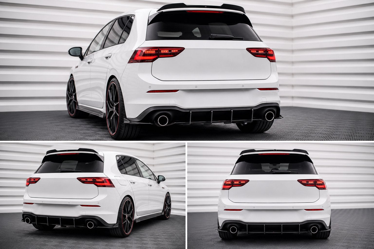 Volkswagen Golf 8 GTI Diffuser Extension 2020/2024, Ophalen of Verzenden