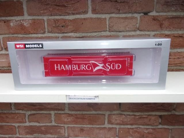 WSI  40  FT  Container  van  Hamburg - Sud., Hobby en Vrije tijd, Modelauto's | 1:50, Ophalen of Verzenden, Nieuw, Bus of Vrachtwagen