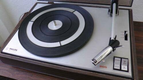 Philips Platenspeler 205., Ophalen, Philips, Automatisch, Zo goed als nieuw