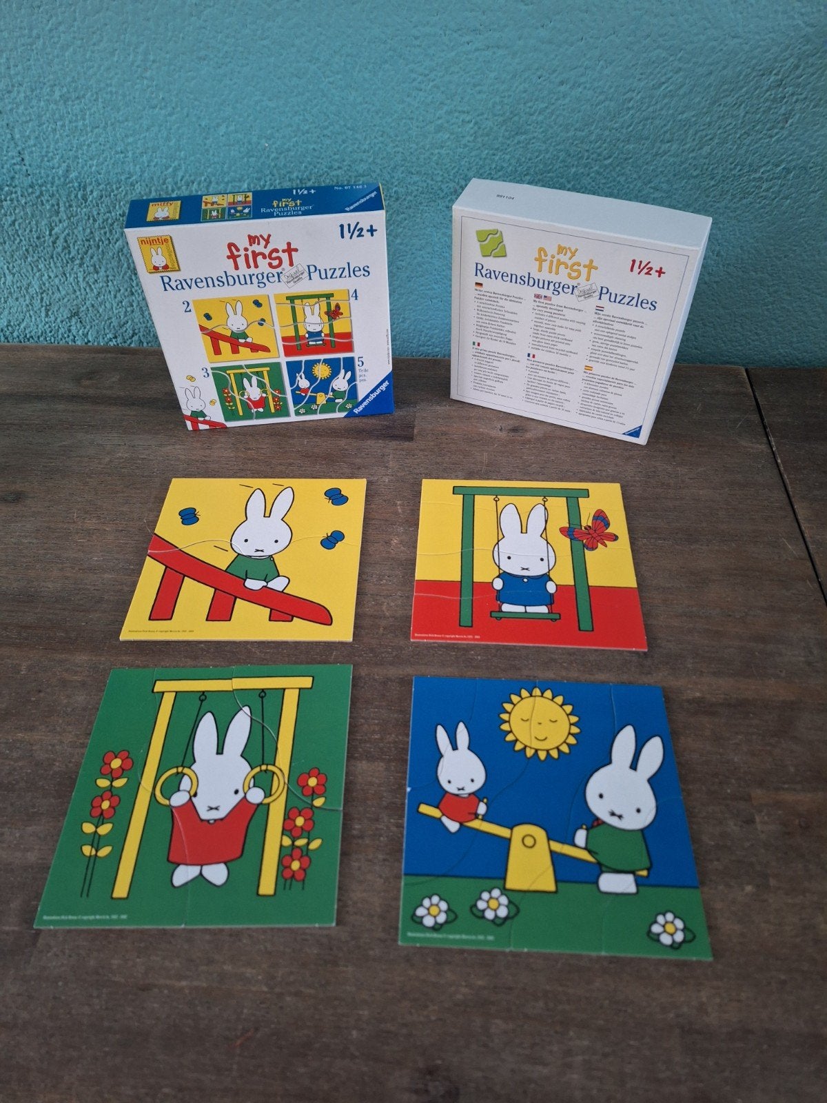Nijntje my first puzzle , 4 puzzels in 1 doos, Kinderen en Baby's, Ophalen of Verzenden, Minder dan 10 stukjes, Zo goed als nieuw