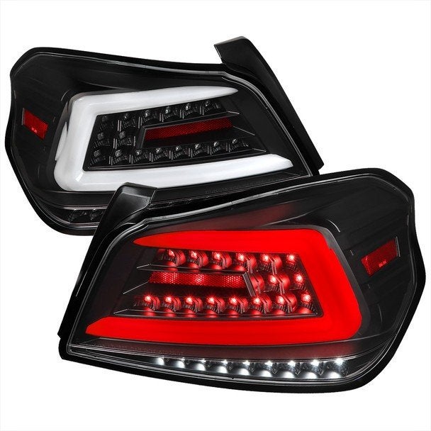 Spec-D Led achterlichten zwart - Subaru WRX + STI 15-21, Ophalen of Verzenden