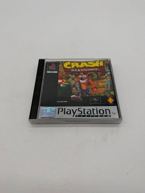 Playstation 1 Game - Crash Bandicoot - met doosje, Avontuur en Actie, 1 speler, Ophalen of Verzenden, Zo goed als nieuw