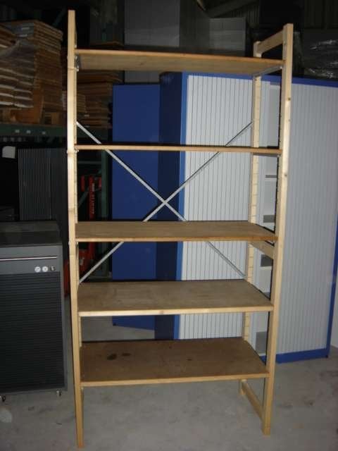 50 cm Houten stelling legbordstelling, Ophalen, Gebruikt, -, -